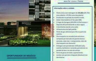 Imagem: O apartamento possui 3 Dormitórios, 2 Banheiros, 2 Vagas na