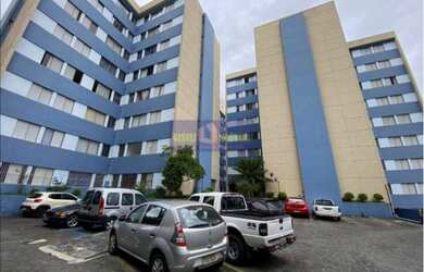 Imagem: O apartamento possui 1 Dormitório, 1 Banheiro, 1 Vaga na garagem