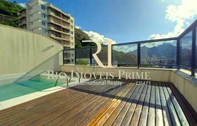 Imagem: O apartamento na cobertura possui 3 Dormitórios, 5 Banheiros