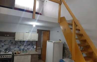 Imagem: O studio possui 1 Dormitório, 1 Banheiro, 27m² de Área e