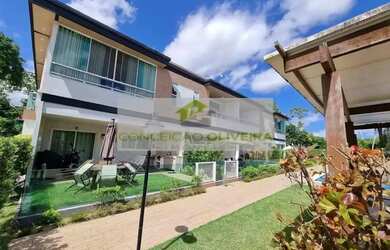 Imagem: A casa em condomínio possui 5 Dormitórios, 4 Banheiros, 2