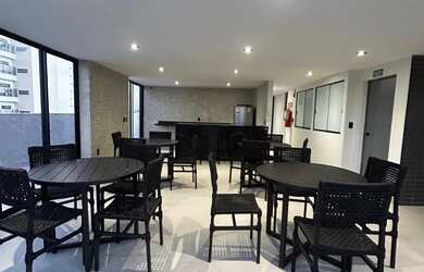 Imagem 4: Flat mobiliado na praia. Piscina, Churrasqueira, Imóvel mobiliadoeAr-condicionado