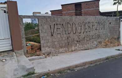 Imagem: O terreno possui 250m² de Área e está localizado em Jabotiana