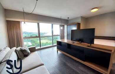 Imagem 1: Apartamento mobiliado com linda vista no Trend City Center Praia de Belas