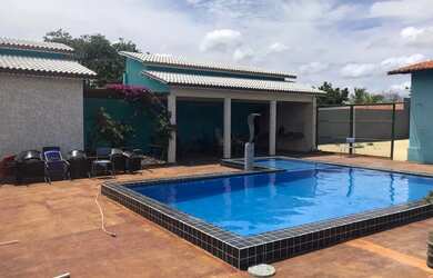 Imagem 1: casa para fins de semana. Piscina, Acomodam 25 pessoas, Imóvel novoe3...