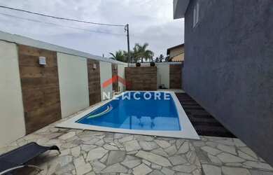 Imagem: A casa possui 2 Dormitórios, 1 Banheiro, 1 Vaga na garagem