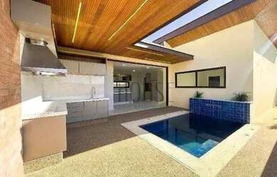 Imagem: A casa em condomínio à venda possui 3 Dormitórios, 4 Banheiros