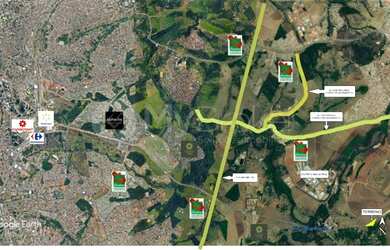 Imagem: O terreno possui 30.539m² de Área e está localizado em Senador