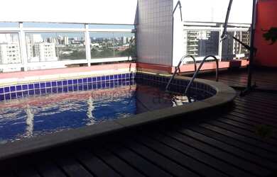 Imagem: O apartamento na cobertura possui 3 Dormitórios, 3 Banheiros