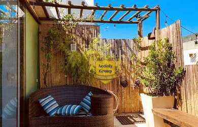 Imagem: O apartamento na cobertura possui 2 Dormitórios, 2 Banheiros