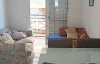 Imagem: O apartamento possui 1 Dormitório, 1 Banheiro, 1 Vaga na garagem