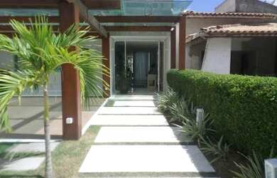 Imagem: A casa em condomínio possui 4 Dormitórios, 5 Banheiros, 2