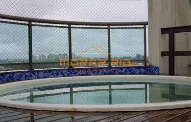 Imagem: O apartamento na cobertura possui 3 Dormitórios, 4 Banheiros