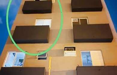 Imagem: O apartamento possui 1 Dormitório, 1 Banheiro, 1 Vaga na garagem