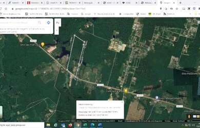 Imagem: O terreno possui 300.000m² de Área e está localizado em