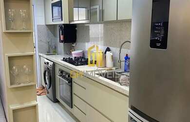 Imagem: O apartamento possui 3 Dormitórios, 3 Banheiros, 2 Vagas na