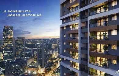 Imagem: O apartamento possui 2 Dormitórios, 1 Banheiro, 1 Vaga na garagem