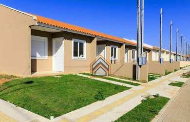 Imagem: A casa em condomínio possui 2 Dormitórios, 1 Banheiro, 1 Vaga