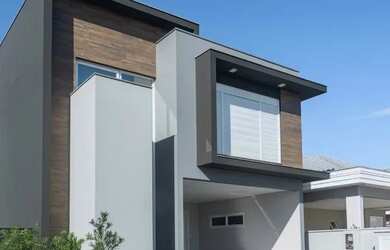 Imagem: A casa em condomínio possui 4 Dormitórios, 3 Banheiros, 2