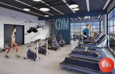 Imagem: O apartamento possui 2 Dormitórios, 2 Banheiros, 1 Vaga na