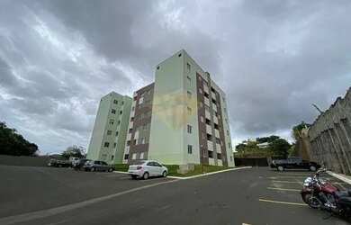 Imagem: O apartamento possui 2 Dormitórios, 1 Banheiro, 1 Vaga na garagem