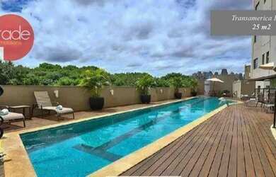 Imagem: O apartamento possui 1 Dormitório, 1 Banheiro, 2 Vagas na garagem