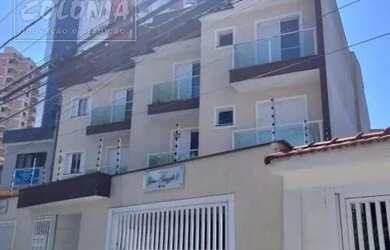 Imagem: O apartamento na cobertura possui 2 Dormitórios, 2 Banheiros