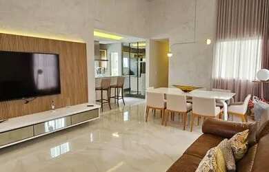 Imagem: A casa em condomínio possui 3 Dormitórios, 3 Banheiros, 4