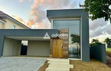 Imagem 2: Casa à venda no condomínio Alphaville, no Jardim Carvalho, Ponta Grossa, PR