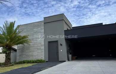 Imagem: A casa em condomínio possui 5 Dormitórios, 5 Banheiros, 4