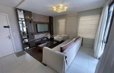 Imagem: O apartamento na cobertura possui 4 Dormitórios, 5 Banheiros