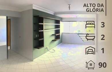 Imagem: O apartamento possui 3 Dormitórios, 2 Banheiros, 1 Vaga na