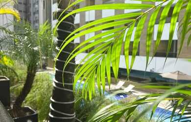 Imagem: O apartamento possui 1 Dormitório, 1 Banheiro, 42m² de Área