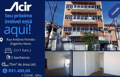 Imagem: O apartamento possui 2 Dormitórios, 2 Banheiros, 1 Vaga na