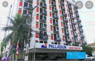 Imagem: O studio possui 1 Dormitório, 1 Banheiro, 1 Vaga na garagem