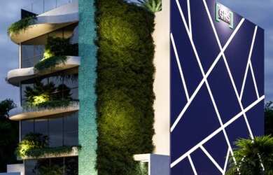 Imagem: O apartamento possui 1 Dormitório, 1 Banheiro, 1 Vaga na garagem