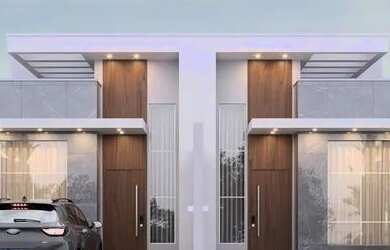 Imagem: A casa possui 2 Dormitórios, 2 Banheiros, 2 Vagas na garagem