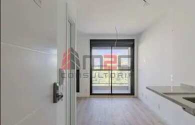 Imagem: O apartamento possui 1 Dormitório, 1 Banheiro, 27m² de Área