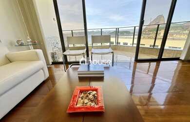 Imagem 1: Maravilhoso apartamento para aluguel no Flamengo RJ com Vista para o Pão...