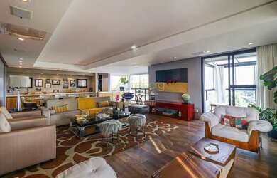 Imagem: O apartamento possui 3 Dormitórios, 5 Banheiros, 4 Vagas na