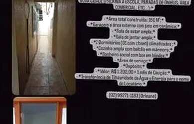 Imagem: A casa possui 2 Dormitórios, 1 Banheiro, 1 Vaga na garagem