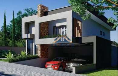 Imagem: A casa em condomínio possui 3 Dormitórios, 5 Banheiros, 4