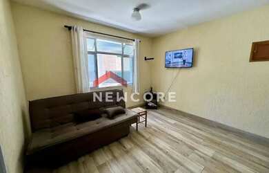 Imagem: O studio possui 1 Dormitório, 1 Banheiro, 1 Vaga na garagem