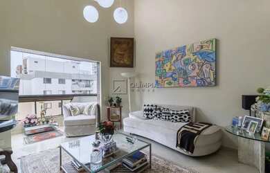 Imagem: O apartamento na cobertura possui 2 Dormitórios, 2 Banheiros