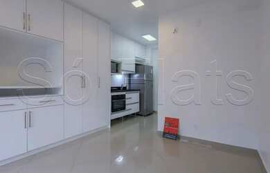 Imagem: O studio possui 1 Dormitório, 1 Banheiro, 31m² de Área e