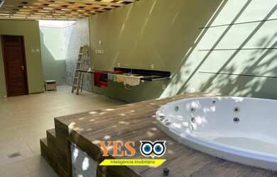 Imagem: A casa em condomínio possui 3 Dormitórios, 2 Banheiros, 2