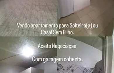 Imagem: A kitnet possui 1 Dormitório, 1 Banheiro, 1 Vaga na garagem