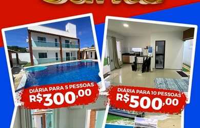 Imagem: Bangalô para semanas santa