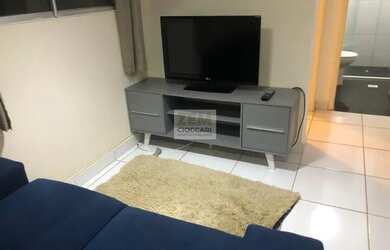 Imagem: O apartamento possui 2 Dormitórios, 1 Banheiro, 1 Vaga na garagem