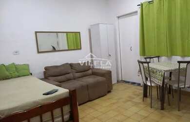 Imagem: O studio possui 1 Dormitório, 1 Banheiro, 30-0m² de Área